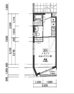 グラティア南烏山EAST【2階】の間取り