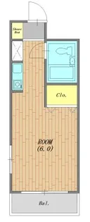 ペティパレス薬園台【1階】の間取り