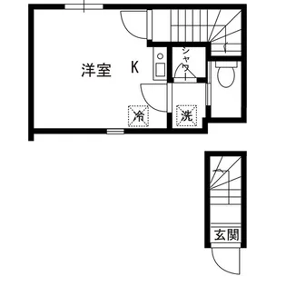 パルアーヌ【2階】の間取り