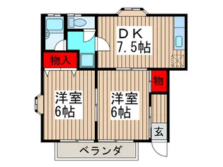 ファミ-ル【1階】の間取り