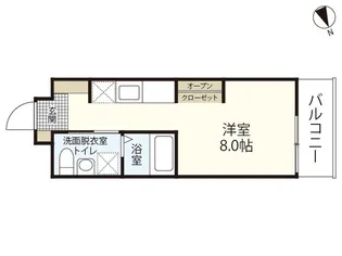 COLLINA山根町【3階】の間取り