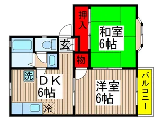 グレンビィ-志津H【2階】の間取り