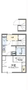 レオパレスKAN【2階】の間取り