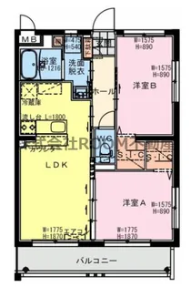 (仮称)都城年見町Hマンション【1階】の間取り