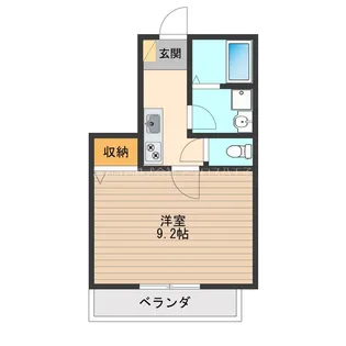 ウィステリア元横山【3階】の間取り