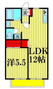リヴェール・ヒロ【2階】の間取り