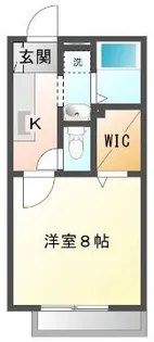 グリンルーフ A棟【2階】の間取り