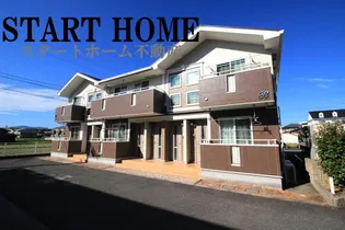 アンソレイエB【1階】の外観