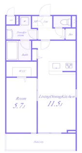 アロッジオII【3階】の間取り