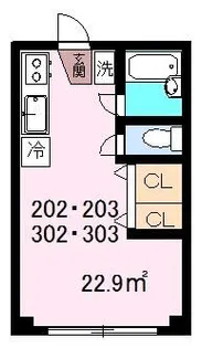 東京都品川区南品川4【マンション】の間取り