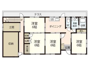 広島県広島市佐伯区五日市町大字上小深川【一戸建】の間取り