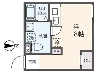 a LATO 世田谷【5階】の間取り