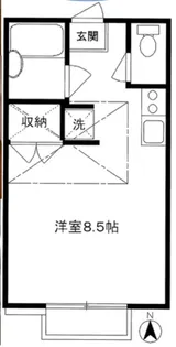 サンパレス中町【2階】の間取り