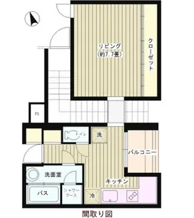 JOYCE山王(ジョイス山王)【2階】の間取り