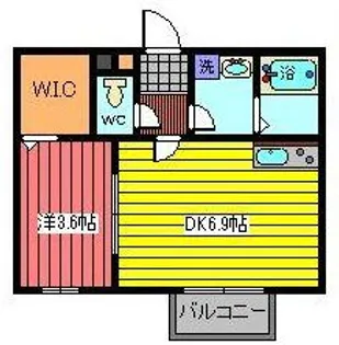 リーフ【1階】の間取り
