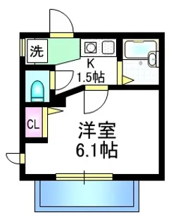 ARKADIA【1階】の間取り