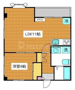 グリーンパレスMK【2階】の間取り