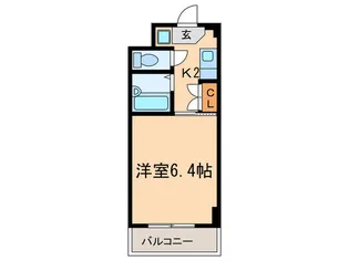 ヴァンテージ本陣【1階】の間取り