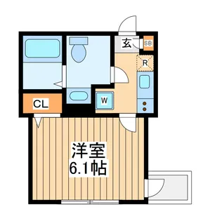 モアナコースト矢向駅前【1階】の間取り
