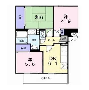 長野県長野市西和田1【マンション】の間取り