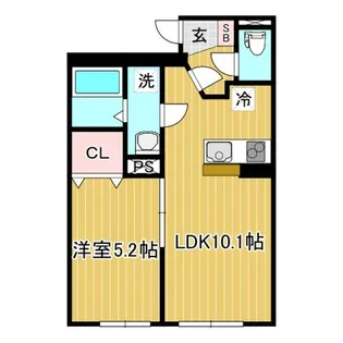 MonreveII【1階】の間取り