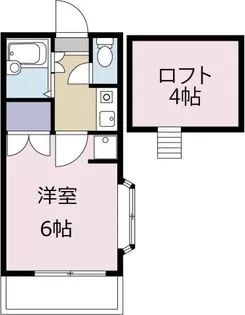 ロフトハウス眉山I【2階】の間取り