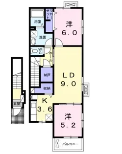 H.K.TAKA【2階】の間取り
