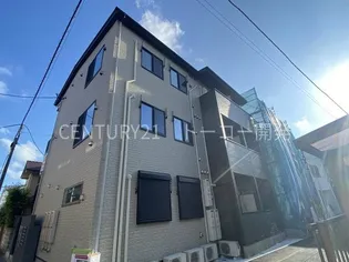 神奈川県川崎市中原区下小田中1【アパート】の外観