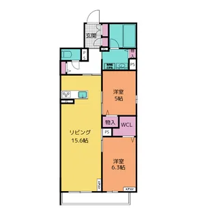 セントリビエyokosuka【3階】の間取り