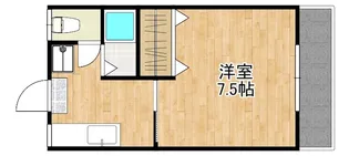 カーサシエル【1階】の間取り