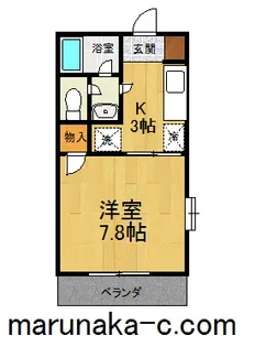 シャルマン【1階】の間取り