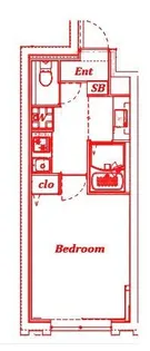 東京都新宿区西早稲田1【マンション】の間取り