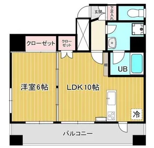 シャローグラス【6階】の間取り