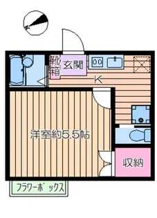 リジエール【1階】の間取り