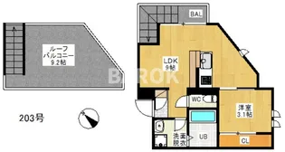 福岡県福岡市城南区梅林5【アパート】の間取り