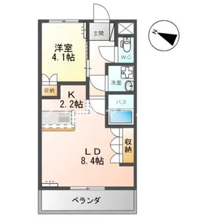 Open Arms(オープンアームス)【2階】の間取り