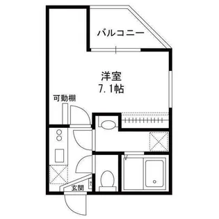 ピークヴィレ青井【3階】の間取り