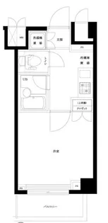 ルーブル中野坂上参番館【1階】の間取り
