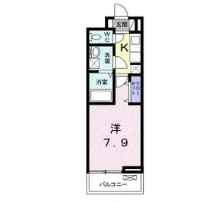 エスプリ【2階】の間取り