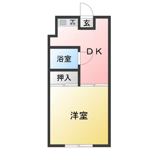 南町コーポビアネーズ【5階】の間取り