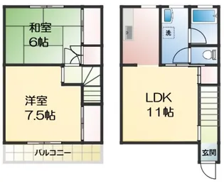 ガーデンツカサIIの間取り
