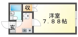 さくらコーポ【1階】の間取り