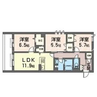 Grand Hill【1階】の間取り