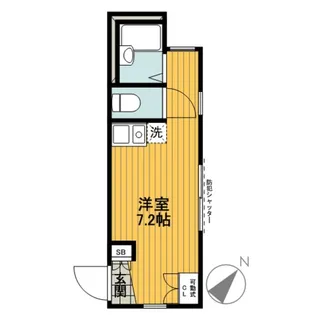 ペスカーサ三ツ沢【1階】の間取り