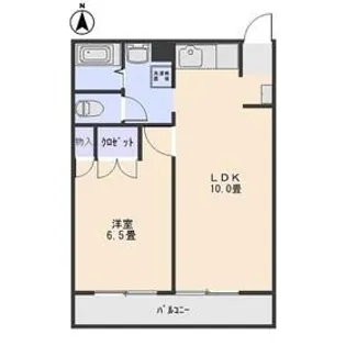 フェアリー【2階】の間取り