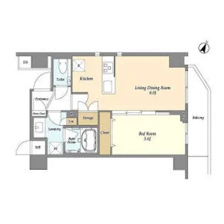 URBANLINK護国寺【2階】の間取り