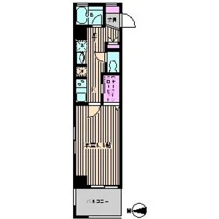 Atoll-K(アトゥールケイ)【3階】の間取り