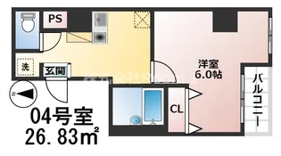 ヴィオラ鞍谷【2階】の間取り