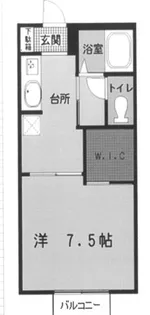 メゾン・ディパール【2階】の間取り