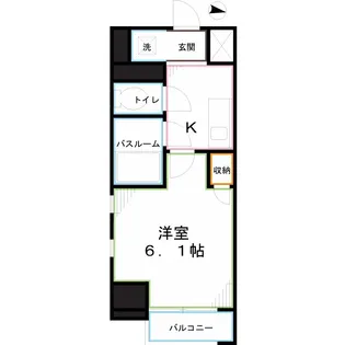 ジョイナス国分寺ジュニア【5階】の間取り